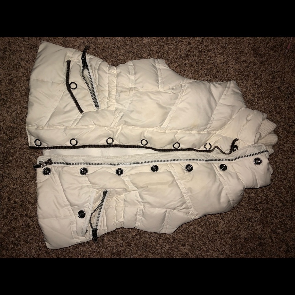 Ivory vest